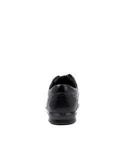 C PAUL BLACK LEATHER