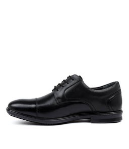 C PAUL BLACK LEATHER