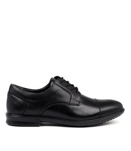 C PAUL BLACK LEATHER