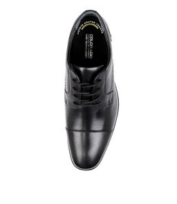 C PAUL BLACK LEATHER