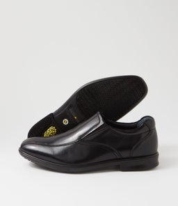 C PETE CF BLACK LEATHER
