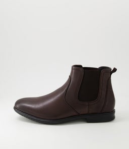 C PORTER CF CHOCOLATE FULL GRAIN LEATHER