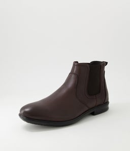 C PORTER CF CHOCOLATE FULL GRAIN LEATHER