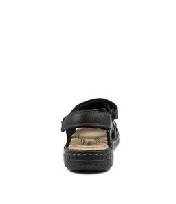 SURMON CF BLACK TUMBLE LEATHER