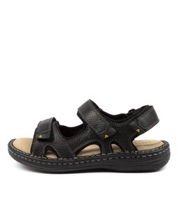 SURMON CF BLACK TUMBLE LEATHER