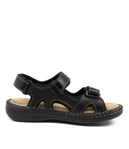 SURMON CF BLACK TUMBLE LEATHER