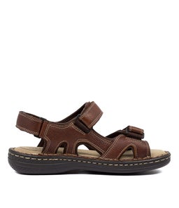 SURMON CF DARK BROWN TUMBLE LEATHER