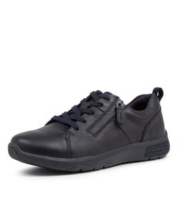 DECKER CF NAVY LEATHER