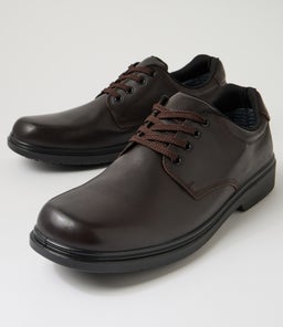 ROAR SNR E CF BROWN LEATHER