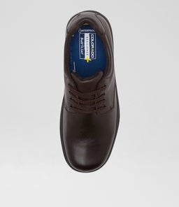 ROAR SNR E CF BROWN LEATHER