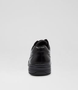 HIACE JNR E LACE CF BLACK LEATHER