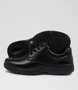 RENEGADE SNR E LACE CF BLACK LEATHER