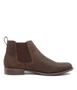 UTAH CF DK BROWN SUEDE