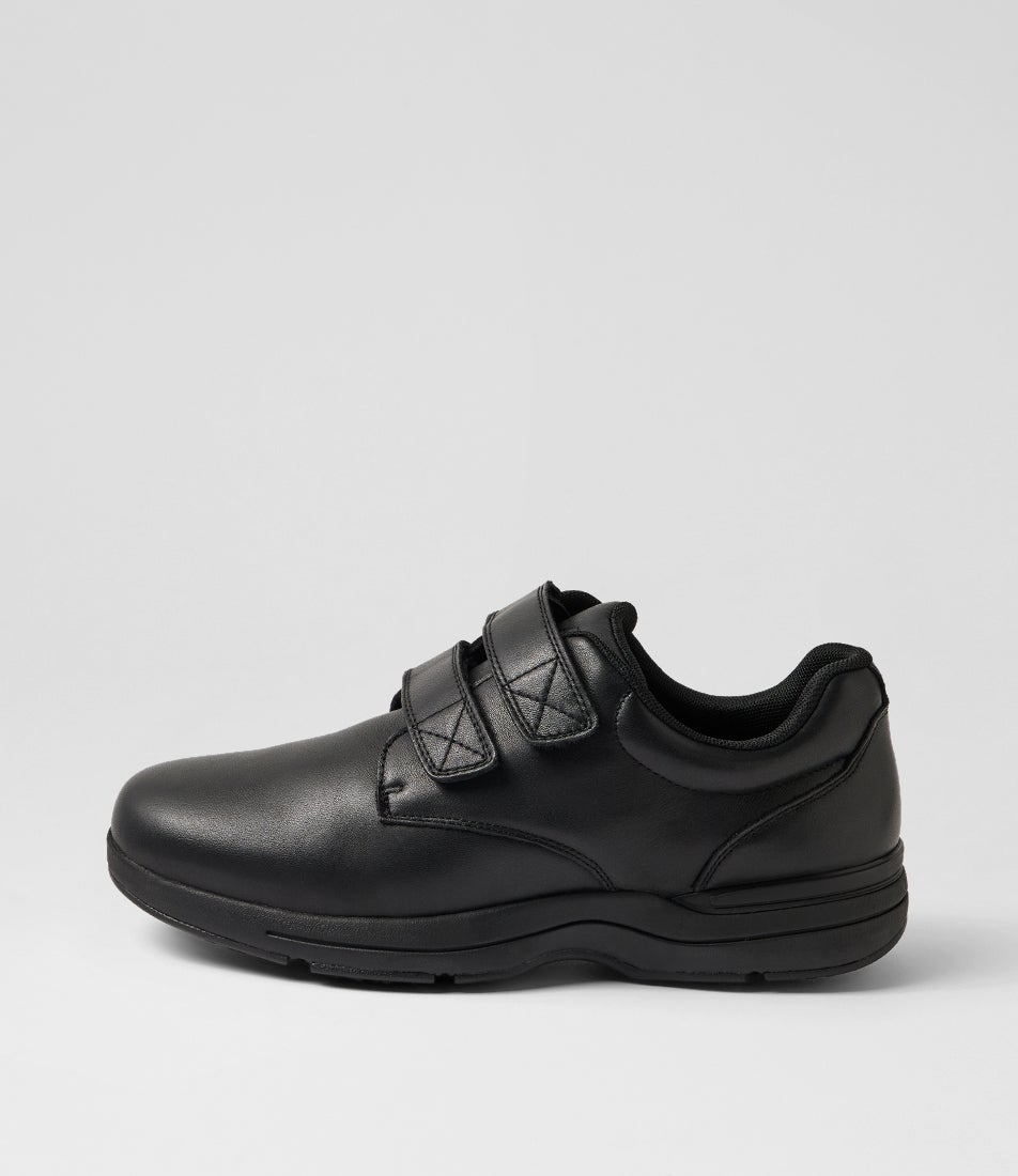 Renegade Senior Black Leather Adjustable Shoes Renegade Senior Black Leather Adjustable Shoes