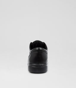 SOLAR SNR B CF BLACK LEATHER