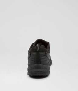 TEMPO JNR ADJ CF BLACK LEATHER