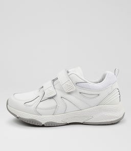 TEMPO JNR ADJ CF WHITE LEATHER