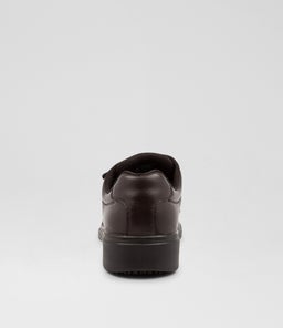 ROAR JNR ADJ E CF BROWN LEATHER