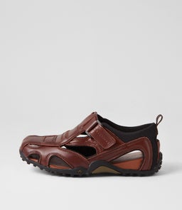GRANDE CF DARK BROWN PULL UP LEATHER