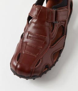 GRANDE CF DARK BROWN PULL UP LEATHER