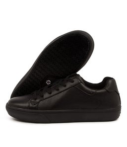 PRESIDIO CF BLACK LEATHER