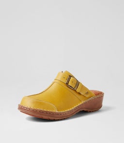 NILIYA CF MUSTARD LEATHER