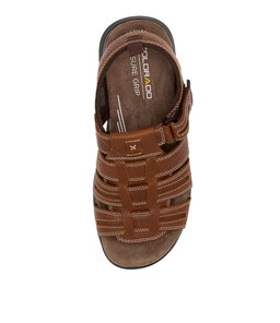 IPANEMA CF BROWN WORN SADDLE LEATHER