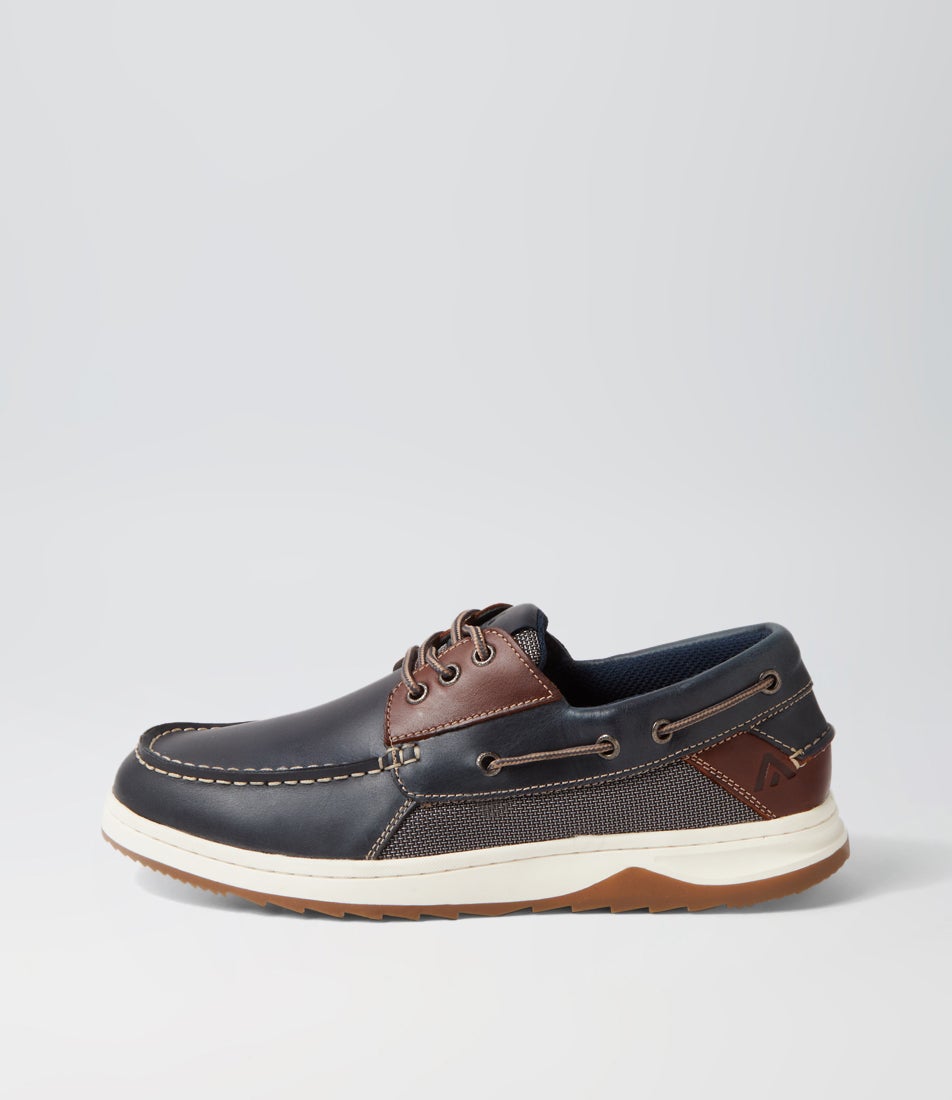 Gull Navy Pull Up Leather Gull Navy Pull Up Leather