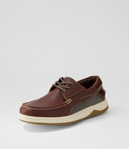 GULL CF DARK BROWN PULL UP LEATHER