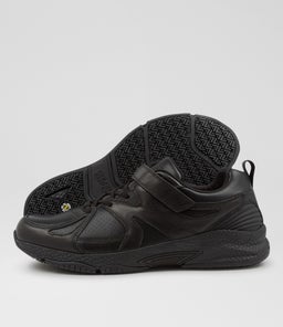 TEMPO SNR E ZIP NM CF BLACK LEATHER