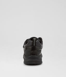 TEMPO SNR E ZIP NM CF BLACK LEATHER
