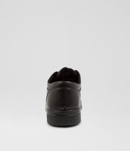 SOLACE JNR CF MATTE BLACK LEATHER