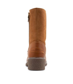 KARRS CF TAN LEATHER SUEDE