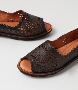 NLYSANDER CF BLACK LEATHER