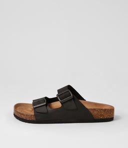 KARRA CF BLACK CRAZYHORSE LEATHER
