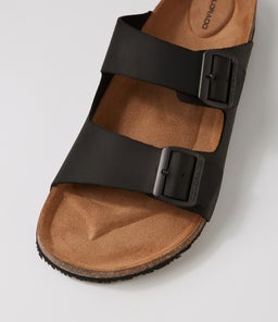 KARRA CF BLACK CRAZYHORSE LEATHER