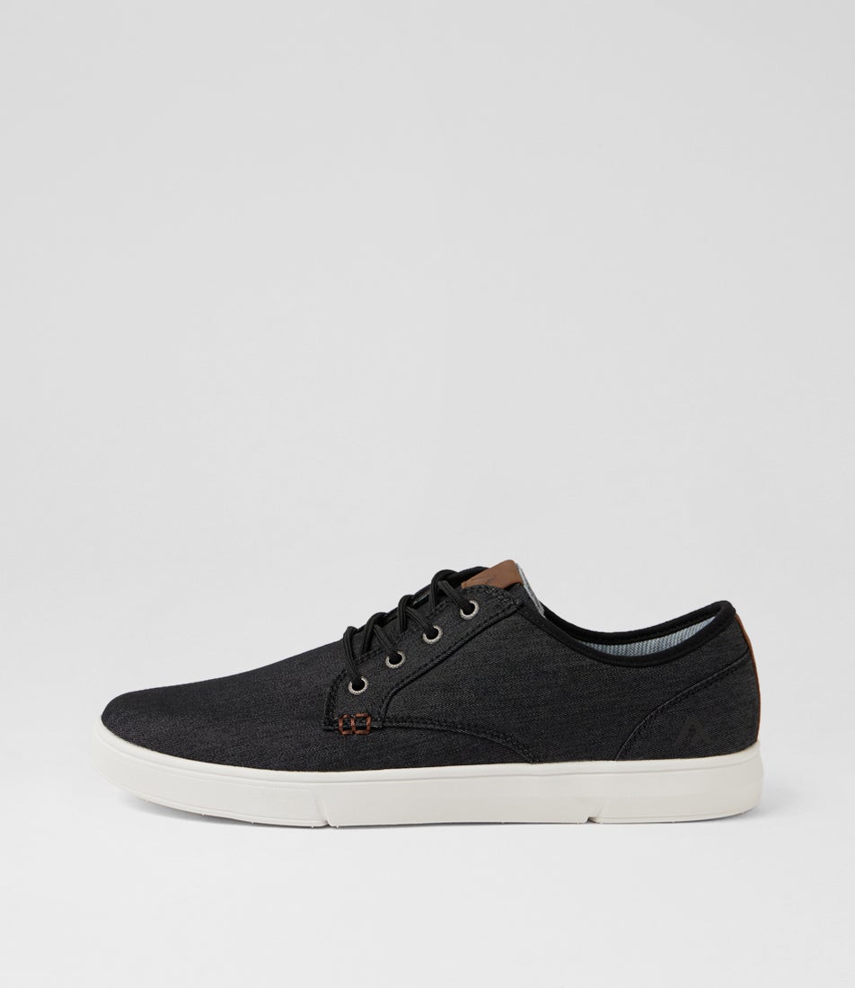 Albatross Mw Black Denim Canvas Sneakers
