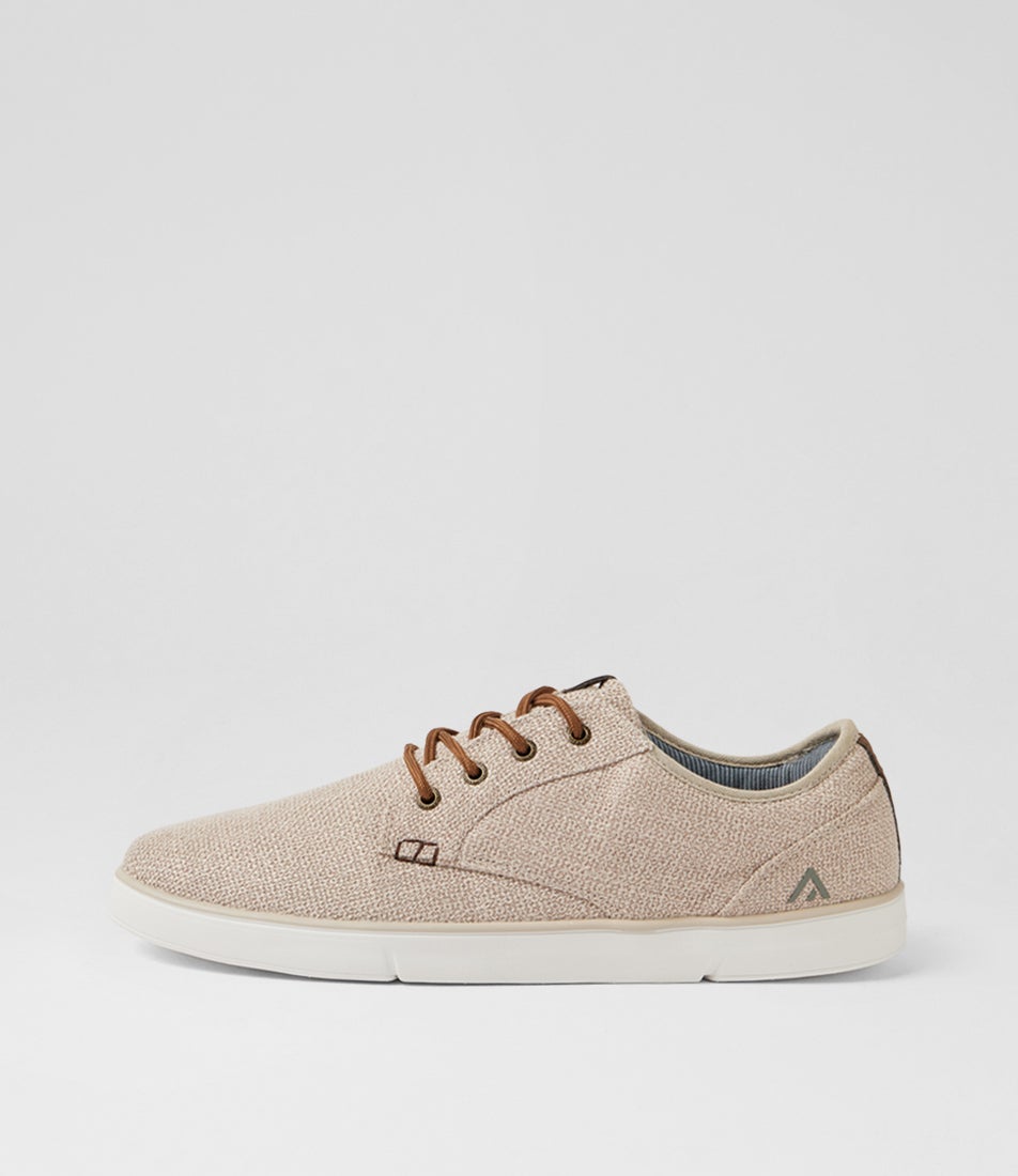 Albatross Mw Natural Weave Canvas Sneakers