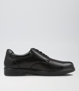 DAZE SNR E LACE CF BLACK LEATHER