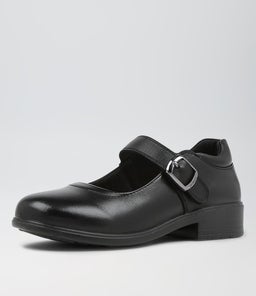 MAZY JNR E LOL CF BLACK LEATHER