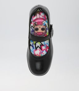 MAZY JNR E LOL CF BLACK LEATHER
