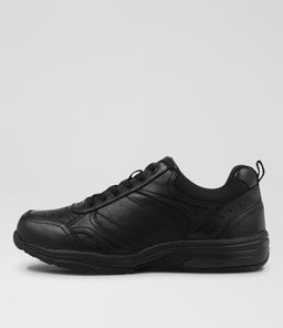 HYPE SNR E LACE CF BLACK LEATHER