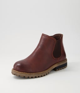 AMO CF MID BROWN LEATHER