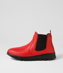 ALIZA CF RED LEATHER