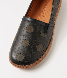 MOSEY CF BLACK LEATHER