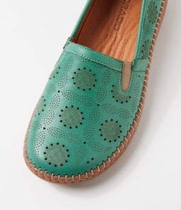 MOSEY CF EMERALD LEATHER