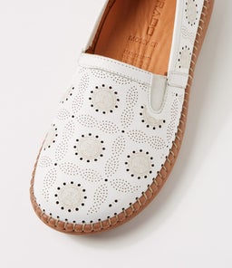MOSEY CF WHITE LEATHER