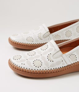 MOSEY CF WHITE LEATHER