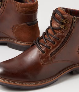 DANNY CF BROWN WAXY LEATHER