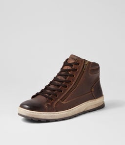 PRESTON CF BROWN PULL UP LEATHER